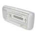 LAMRF01 universali 1-DIN magnetolų apsauga nuo drėgmės, balta