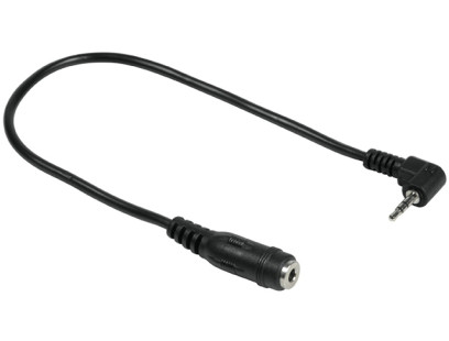 Perėjimas Jack 3.5 stereo female-2.5 stereo male su laidu