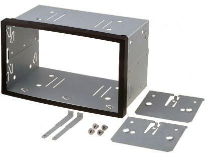 2DIN pusstaltis universalus su rėmeliu (110 x 188,5mm)