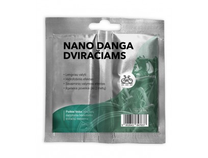 Nanodanga dviračiams. Vienkartinė pakuotė. (10/10 ml)