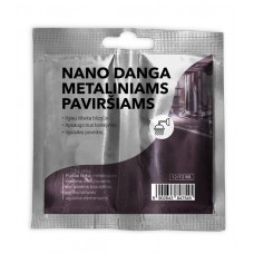 Nanodanga metaliniams paviršiams. Vienkartinė pakuotė. ( 12/12 ml)