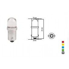 Bosma lemputė BA9s, raudona, šviesos diodai