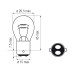 Bosma lemputė BA15d, 21/5W, 25X47 Įtampa: 6 V
