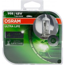 Osram lemputės ULTRA LIFE,  H4, 60/55W, DUO 64193ULT