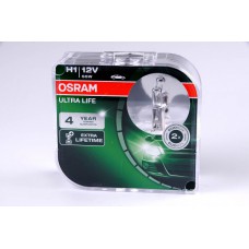 Osram lemputės ULTRA LIFE,  H1, 55W, DUO 64150ULT-HCB