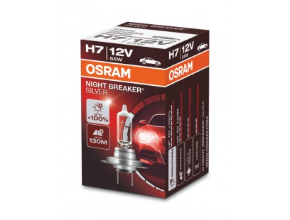 Osram lemputės SILVER +100%, H7, 55W 64210NBS