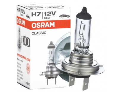 Osram lemputė Classic , H7, 55W, PX26d 64210CLC