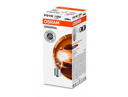 Osram lemputė, P21W, 21W, BA15s, 7506