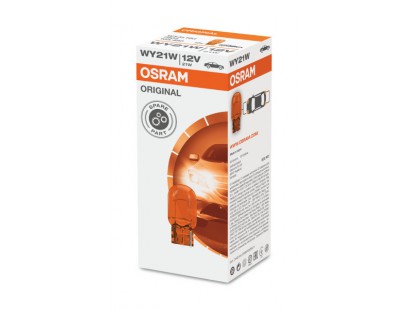 Osram lemputė, WY21W, 21W, W3x16d, oranžinis, 7504