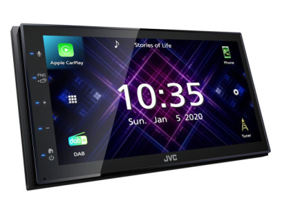 JVC, KW-M565DBT 2-DIN AV grotuvas su 6.8" ekranu, Bluetooth