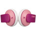 JVC, HA-KD10W-PE, ružavos/purpurinės sp., ausinės