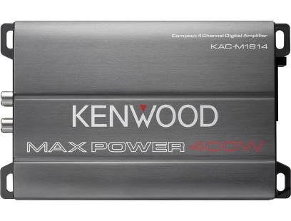 Kenwood, KAC-M1814, 4-kanalų automobilinis stiprintuvas 4x45W