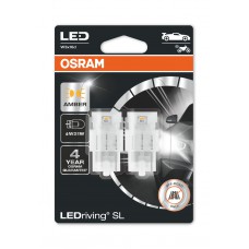 Osram LED lemputės, W21W T20 W3x16d 12V/2W(21W) Oranžinė, 7505DYP-