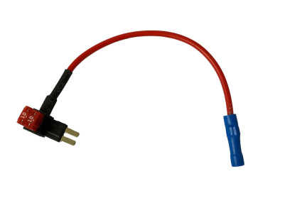 Saugiklio lizdas su dviem MICRO tipo 10 A saugikliais papild. įran