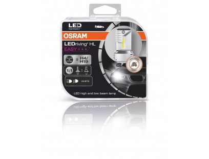 Osram LED pagrindinės šviesos H4/H19, 6000K, LEDriving HL, 2vn, 64