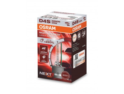 OSRAM XENARC NIGHT Breaker Laser, D4S, +220% XENON 1vnt.66440XNN