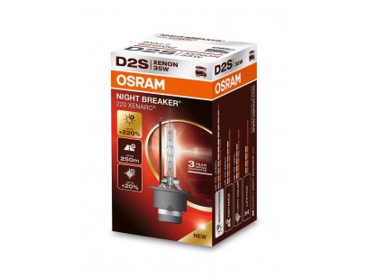 OSRAM XENARC NIGHT Braker 220, D2S, +220% XENON 1vnt. 66240XN2