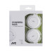 JVC, HA-S180WE, baltos sp. dinaminės ausinės