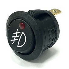 Montuojamas automobilinis jungiklis, Rūko šviesos, oranžinis