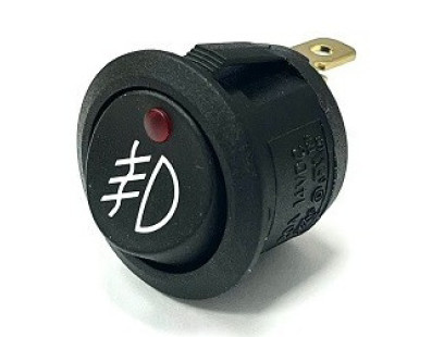 Montuojamas automobilinis jungiklis, Rūko šviesos, oranžinis