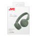 JVC, HA-S59W-GU, chaki žalios sp. dinaminės ausinės, mikrofonas