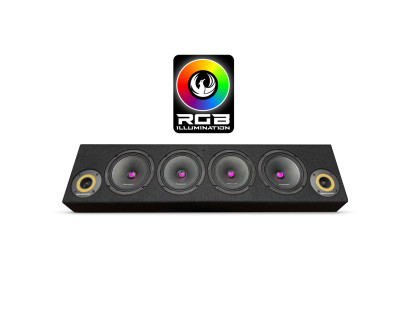 Phoenix Gold, ZP65BOXRGB žemų dažnių kol. su dėže ir RGB apšvietim