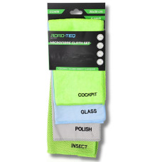 Mikropluošto šluosčių rinkinys „Streak Free Primary Set“ – 4 vnt.