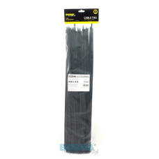 Bosma, kabelio dirželis 4.8x430mm juodas, 100vnt