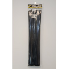 Bosma, kabelio dirželis  9x780mm juodas, 100vnt