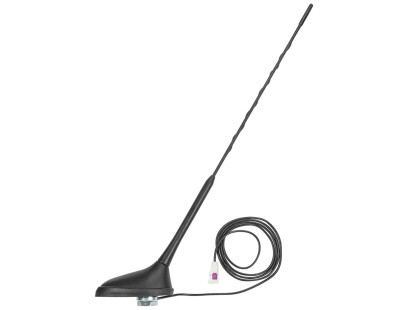 FM/AM automobilio antena Peugeot, Citroen, kebelio ilgis 120cm