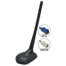 GPS / FM / AM automobilio antena Alfa Romeo, Fiat ir Lancia