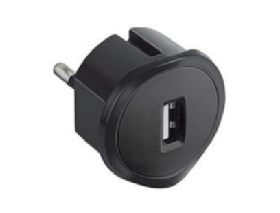 Įkrovimo lizdas USB Legrand 050681 (juodas, 5V 1.5A)