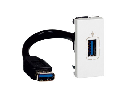 USB A duomenų lizdas Legrand Mosaic 078746