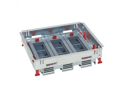 Grindinė dėžė 18mod. Legrand 088021 (281.3x236.3x77.7mm, pilka)