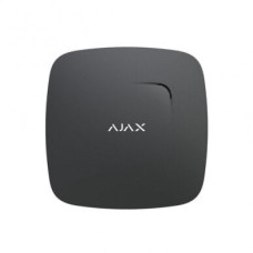 Bevielis dūmų ir temperatūros jutiklis Ajax FireProtect 38104.10.BL1 (juodas, integruota sirena)