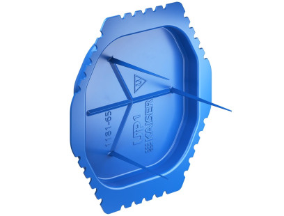 Potinkinės dėžutės dangtelis Kaiser K1181-65 (Mėlynas, 60mm)