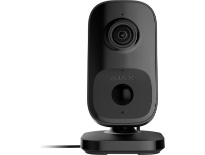 Ajax IndoorCam 111567.303.BL1 (juoda, 4MP, Wi-Fi 2.4GHz, 8m IR, HDR, AI, IP20) Ajax IndoorCam 111567.303.BL1 (juoda, 4MP, Wi-Fi 2.4GHz, 8m IR, HDR, AI, IP20)