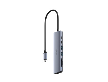 Adapteris CUDY UH407 USB-C į 2xUSB-A ir USB-C Adapteris CUDY UH407 USB-C į 2xUSB-A ir USB-C