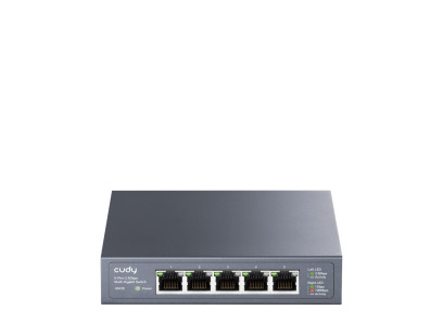 5 prievadų komutatorius CUDY HS105 (Pramoninis) 5 prievadų komutatorius CUDY HS105 (Pramoninis)
