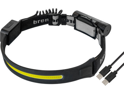 Žibintuvėlis ant galvos Brennenstuhl SL500A 1173760000 (500 lm, Osram LED, USB-C, IP44)