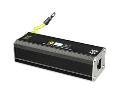 Viršsrovio apsauga LAN linijai ant DIN bėgelio UTEPO USP201GE-POE V3