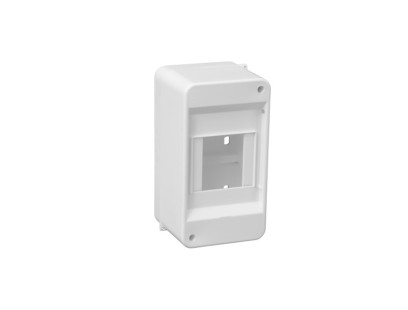 Pawbol 3 mod. virštinkinis skydelis C.2060 (be durelių, su įžeminimo gnybtais, baltas)