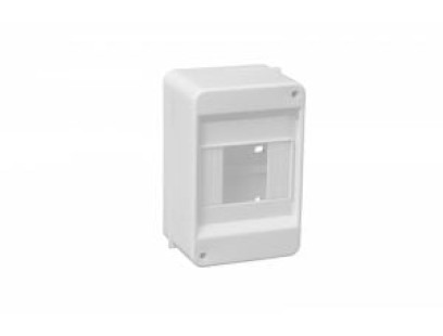 Pawbol 5 mod. virštinkinis skydelis C.2065 (be durelių, su įžeminimo gnybtais, baltas)