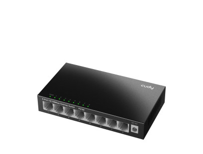 8 prievadų komutatorius CUDY FS108 (Nevaldomas)