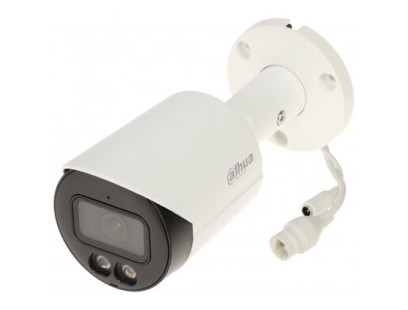Dahua bullet IPC-HFW2549S-S-IL-0280B F2.8mm (Balta, 5 MP, IR + LED 30m, WizSense, IP67, PoE)