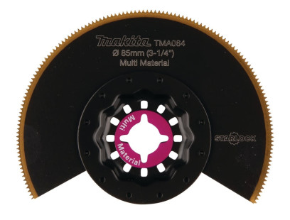Pusapvalis pjūklelis 85mm MultiTool Starlock Makita B-64973