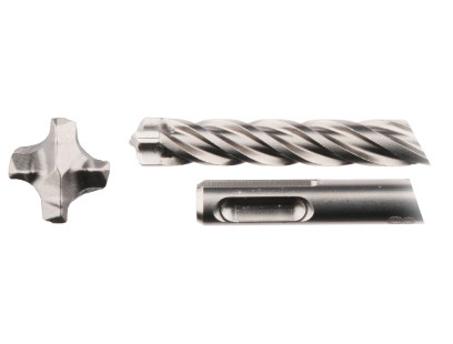 Grąžtas betonui 8x165mm SDS-PLUS Makita NEMESIS 2 B-58104 (darbinis ilgis 100mm)