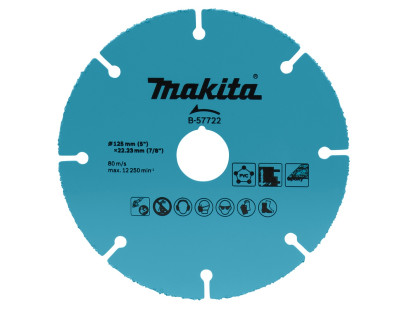 Pjovimo diskas 125mm Makita B-57722
