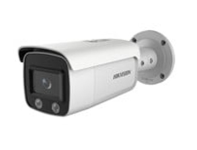 Hikvision bullet DS-2CD2T47G1-L F4 (balta, 4 MP, 30 m. LED, ColorVu)
