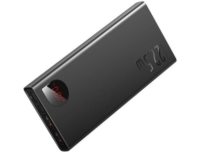 Išorinis akumuliatorius (Powerbank) BASEUS PPAD070101 (20000mAh, 22.5W, PD3.0, QC3.0, juodas)